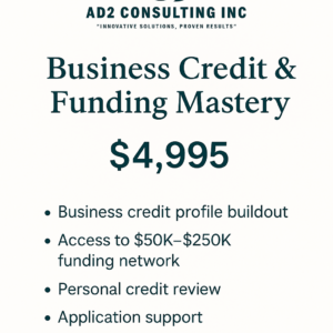 Business Credit & Funding Mastery | Business Credit - $4995