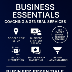 Business Essentials | General Services & Coaching - $699