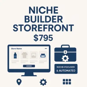 Done-For-You | ECommerce Shopify Storefront | Niche Builder Storefront - $795